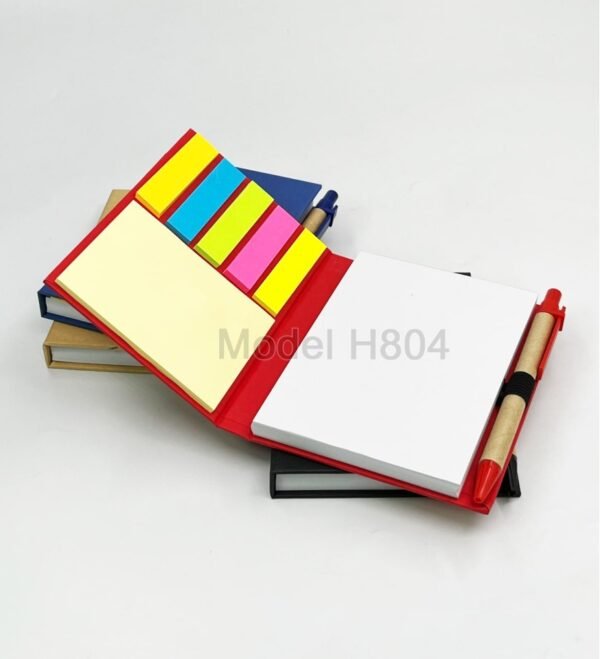Eco Sticky  Note Pad with Ball Pen -MCG000306 - Image 2
