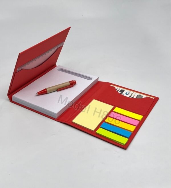 Eco Sticky - Memo Pad with Pen / Ruler  -MCG000307 - Image 3