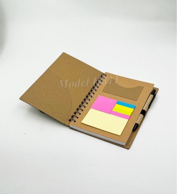 Multi Utility  Eco Sticky  Pad - Memo Pad with Ball Pen -MCG000308 - Image 3